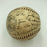 Beautiful 1928 Cincinnati Reds Team Signed NL Baseball Eppa Rixey JSA COA