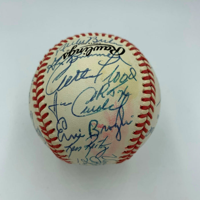 Stunning St. Louis Cardinals Hall Of Famers & Legends Multi Signed Baseball JSA