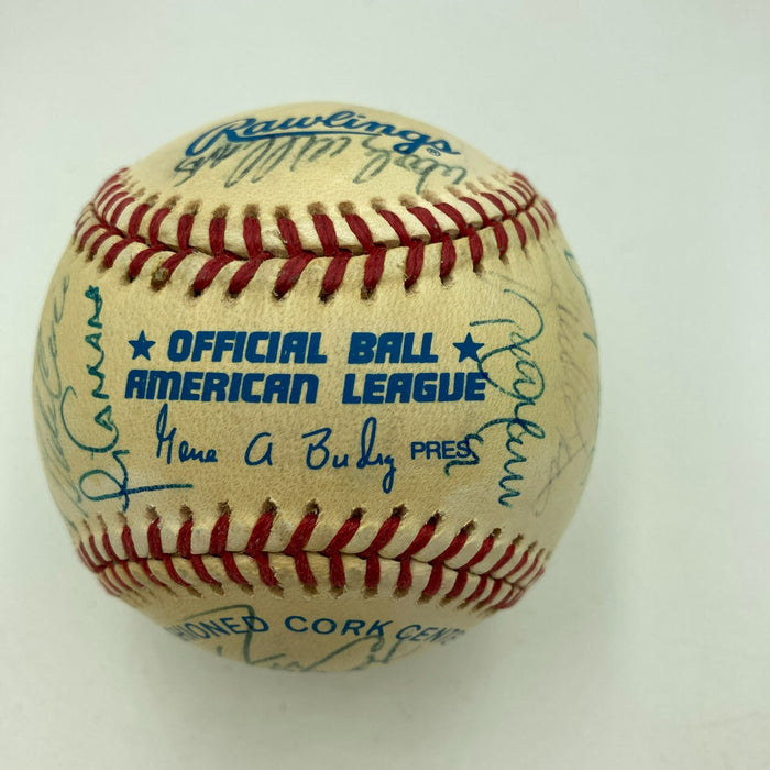 1990's Toronto Blue Jays Team Signed American League Baseball