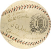 1927 Dodgers Team Signed Baseball Wilbert Robinson Max Carey Dazzy Vance PSA DNA