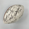 1972 Miami Dolphins Super Bowl Champs Team Signed Football Beckett COA