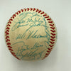 Beautiful 1984 Detroit Tigers World Series Champs Team Signed W.S. Baseball JSA
