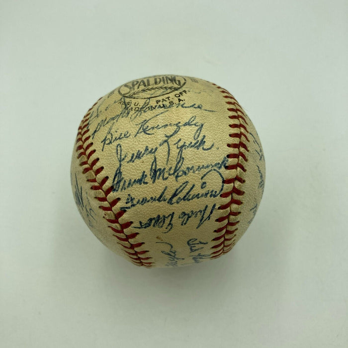The Finest 1957 Cincinnati Reds Team Signed Baseball JSA COA Frank Robinson