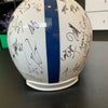 2009 Indianapolis Colts AFC Champs Team Signed Helmet Peyton Manning JSA COA