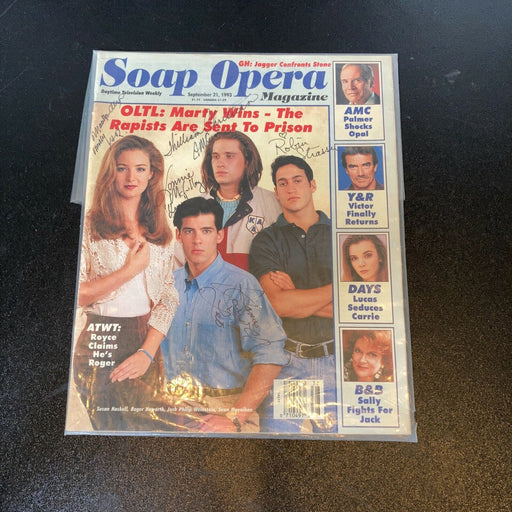 One Life To Live OLTL Cast Signed Autographed Magazine