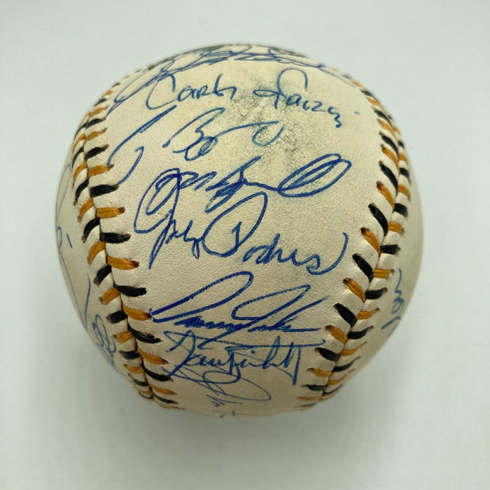 1994 All Star Game National League Team Signed Baseball Barry Bonds PSA DNA COA