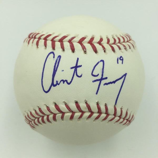 Clint Frazier Pre Rookie High School Signed Major League Baseball JSA COA