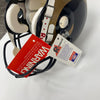 Kurt Warner Marshall Faulk Orlando Pace Signed St. Louis Rams FS Helmet JSA COA