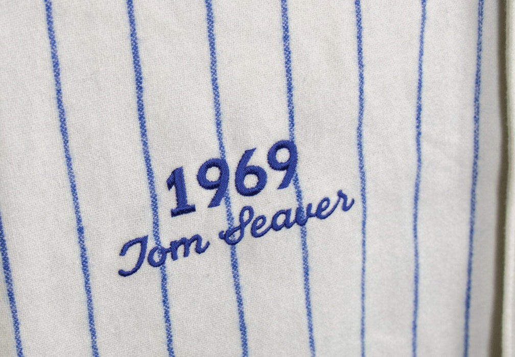 Tom Seaver Signed Inscribed STATS New York Mets Mitchell & Ness Jersey PSA DNA