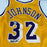 Magic Johnson Signed Pro Cut 1992-93 Los Angeles Lakers Jersey With JSA COA