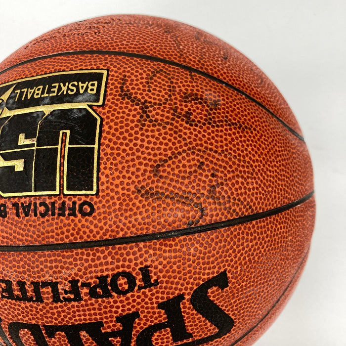 1994 Dream Team II Olympics Team USA Signed Spalding Basketball PSA DNA COA