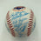 Vintage 1986 New York Mets World Series Champs Team Signed Baseball JSA COA