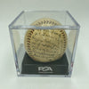 Jimmie Foxx Rookie  1925 Philadelphia Athletics A's Team Signed Baseball PSA DNA