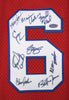 1982-83 Philadelphia 76ers NBA Champions Team Signed Jersey JSA COA