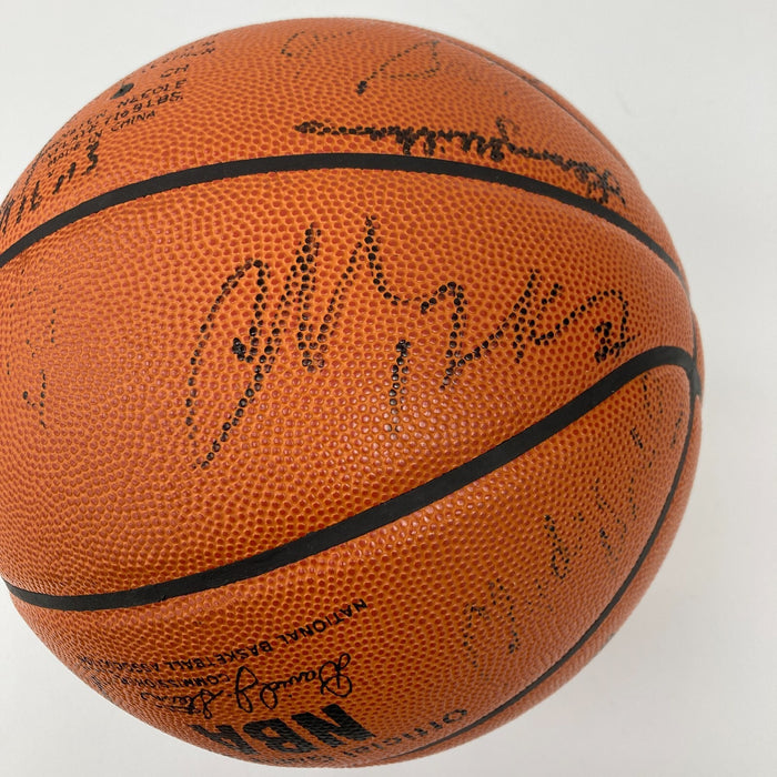 1992 Dream Team Olympics Team USA Signed Basketball Michael Jordan 13 Sigs PSA