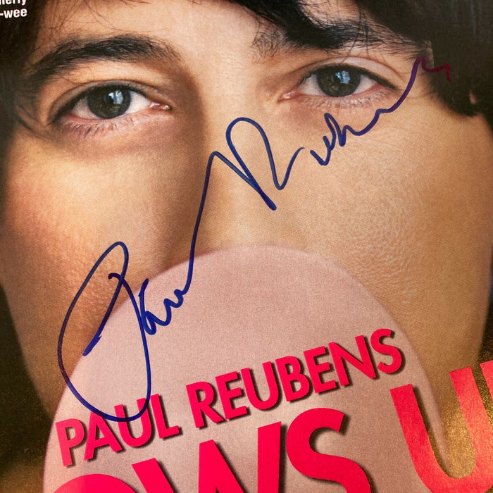 Paul Reubens Signed Vintage Time Out Magazine With JSA COA Pee Wee Herman