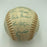 Beautiful 1974 Oakland A’s World Series Champs Team Signed Baseball JSA COA