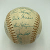 Beautiful 1974 Oakland A’s World Series Champs Team Signed Baseball JSA COA