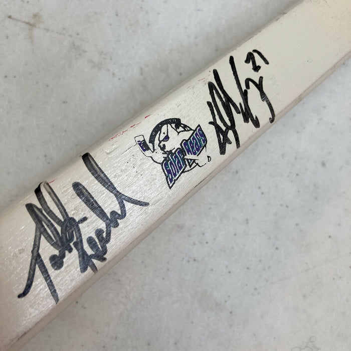 Orlando Solar Bears Team Signed Game Issued Hockey Stick