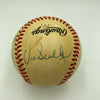 Extraordinary Vin Scully Sandy Koufax & Don Drysdale Signed Baseball JSA COA