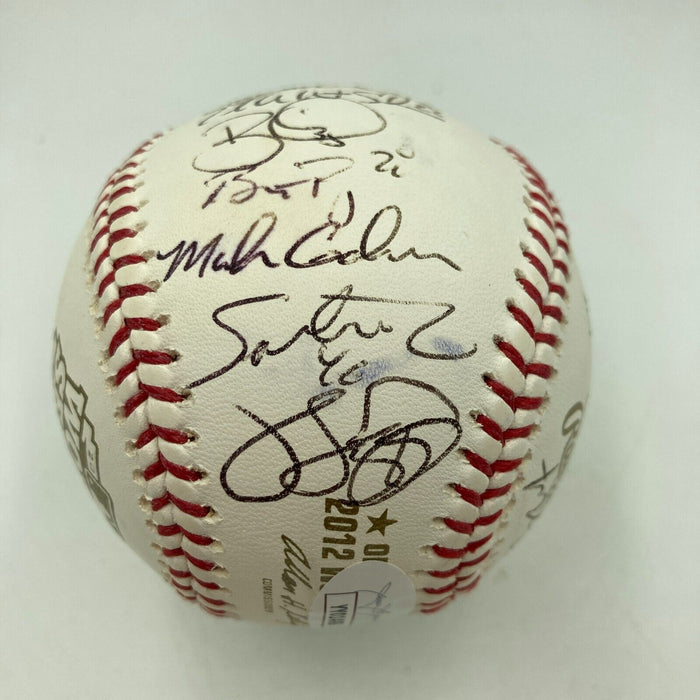 2012 San Francisco Giants World Series Champs Team Signed W.S. Baseball JSA COA