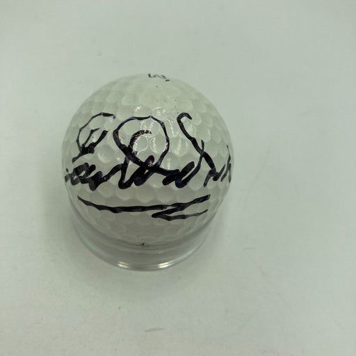 Earl & Kultida Woods Signed Golf Ball Tiger Woods Parents Beckett COA
