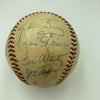 Roger Maris Rookie 1957 Cleveland Indians Team Signed AL Baseball KSA COA