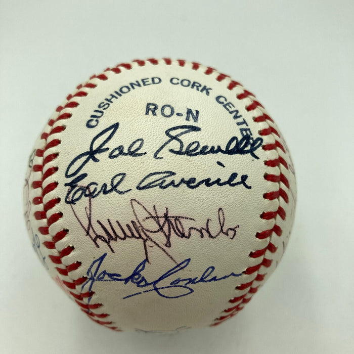 Freddie Lindstrom Ernie Banks Lloyd Waner HOF Multi Signed Baseball JSA COA