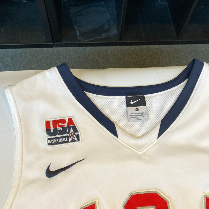 Kobe Bryant Signed Authentic Nike 2008 Team USA Olympics Jersey JSA COA