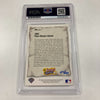 1992 Upper Deck Willie Mays Baseball Heroes Signed Baseball Card PSA DNA