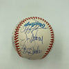 1978 Yankees World Series Champs Team Signed American League Baseball JSA COA