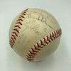 1961 All Star Game Team Signed Baseball Roger Maris Nellie Fox JSA COA