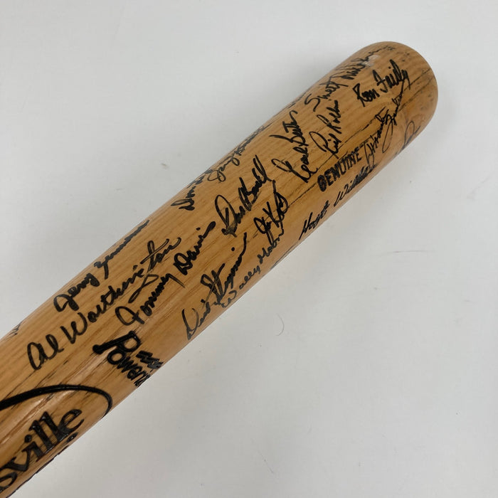 1965 Los Angeles Dodgers World Series Champs Team Signed Baseball Bat JSA COA