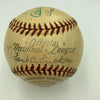 1949 World Series Signed Game Used Baseball Yankees VS. Dodgers MEARS COA