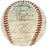 Nellie Fox 1961 Chicago White Sox Team Signed American League Baseball JSA COA