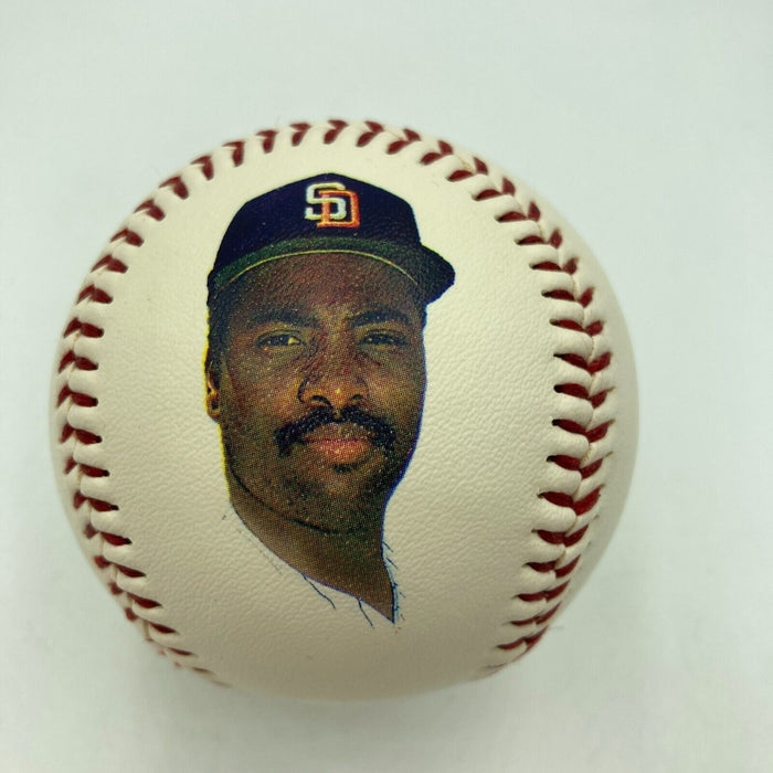 Tony Gwynn Signed 1980's  Fotoball Baseball Beckett Hologram