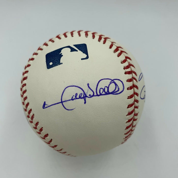 Jose Canseco Roger Clemens Giambi Bud Selig Steroid Era Signed Baseball JSA