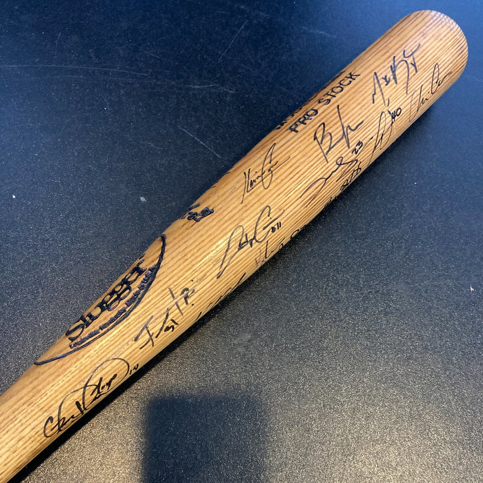 2017 Sal League Minor League All Star Game Team Signed Baseball Bat