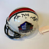 HOF Multi Signed Mini Helmet Dan Fouts Larry Wilson Mel Renfro Dan Dierdorf JSA