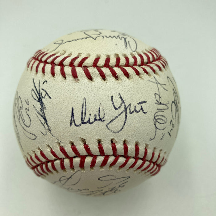 2015 Kansas City Royals World Series Champs Team Signed W.S. Baseball JSA COA