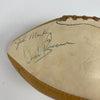1966 NFL Pro Bowl Multi Signed Football 50 Sigs Johnny Unitas Bart Starr JSA COA