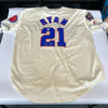 Beautiful Nolan Ryan Signed 1966 Jacksonville Suns Mets Minor League Jersey JSA