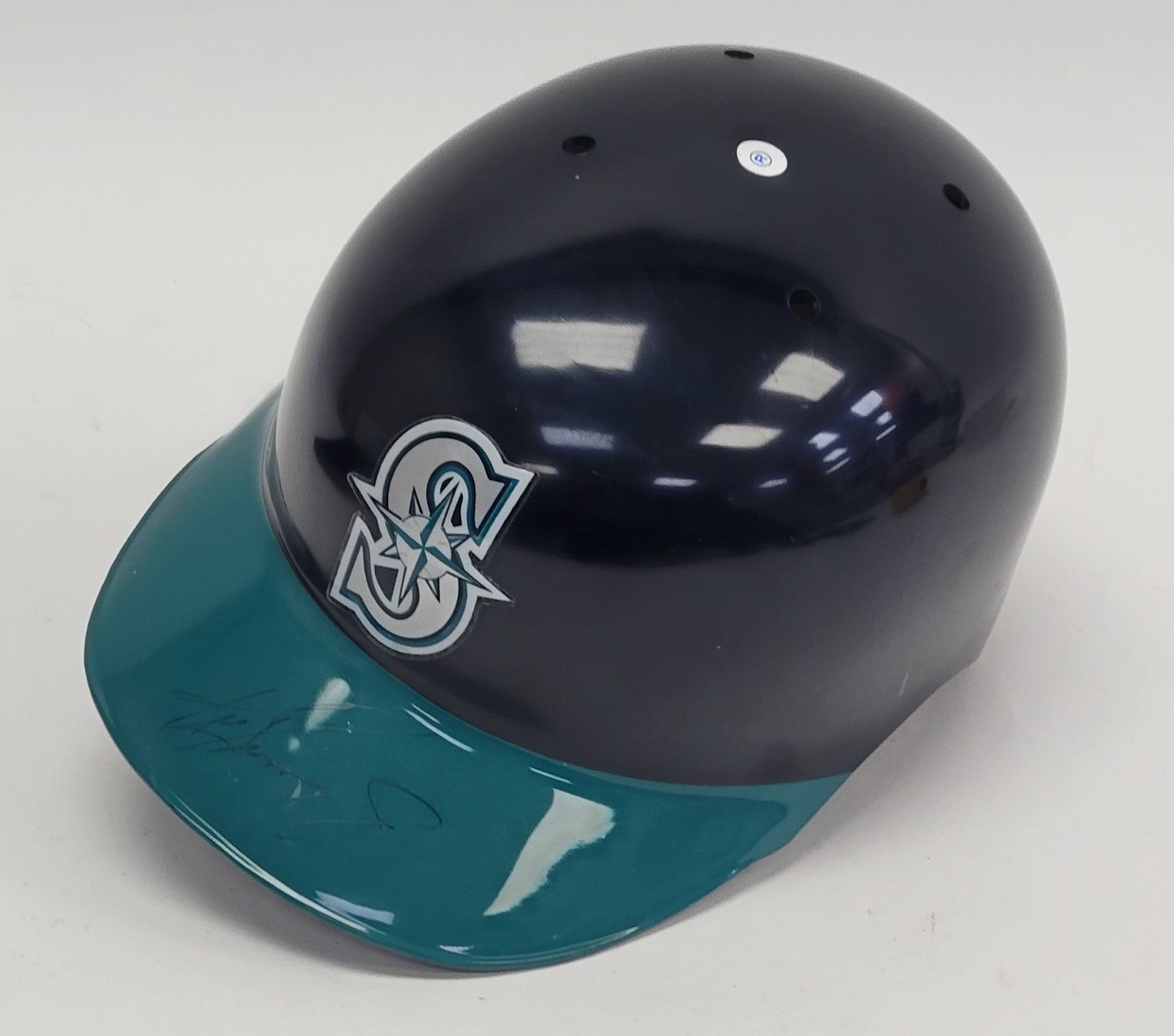 Ken Griffey Jr. Signed Seattle Mariners Batting Helmet UDA Upper Deck COA