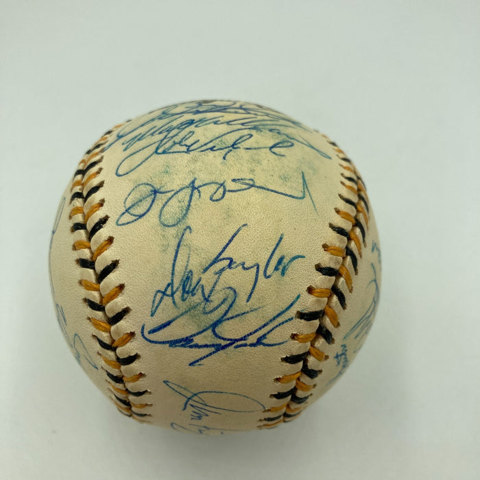 1994 All Star Game National League Team Signed Baseball Barry Bonds PSA DNA COA