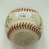 Earle Combs Sweet Spot Hall Of Fame Multi Signed American League Baseball JSA