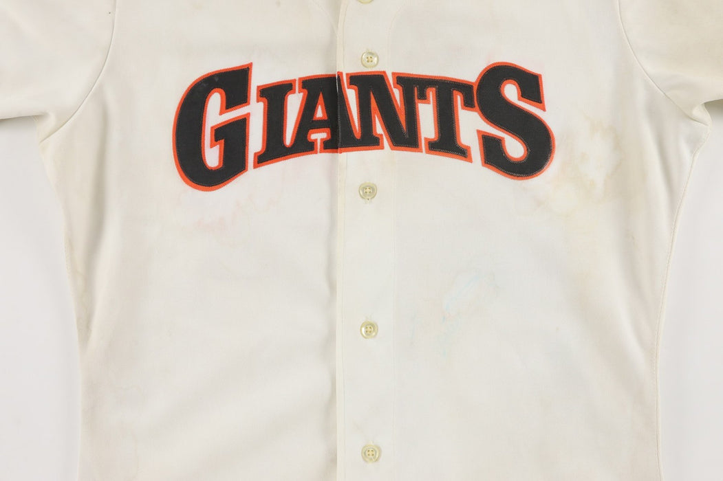 Willie Mays Signed San Francisco Giants 1989 Game Model Jersey PSA DNA COA