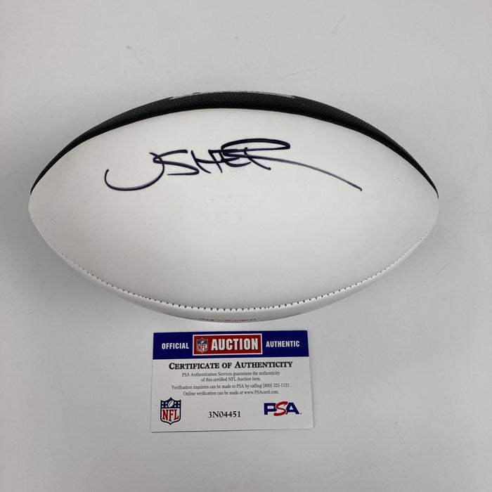 Usher Signed Super Bowl LVIII Wilson NFL Football PSA DNA COA