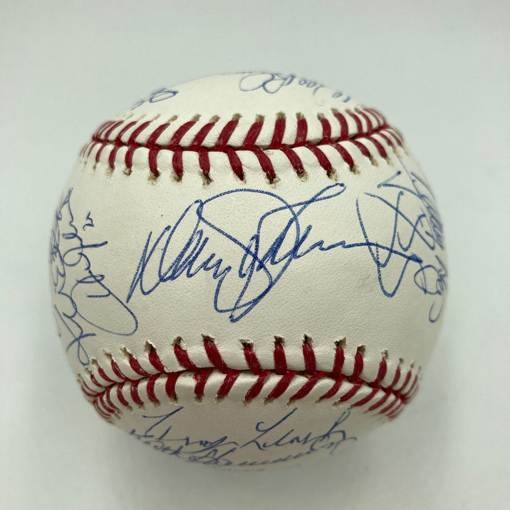 1986 New York Mets World Series Champs Team Signed MLB Baseball JSA COA