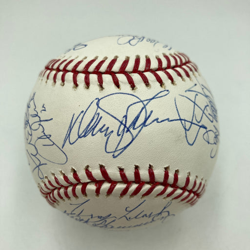 1986 New York Mets World Series Champs Team Signed MLB Baseball JSA COA