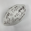 2001 Miami Hurricanes NCAA National Champions Team Signed Football JSA COA